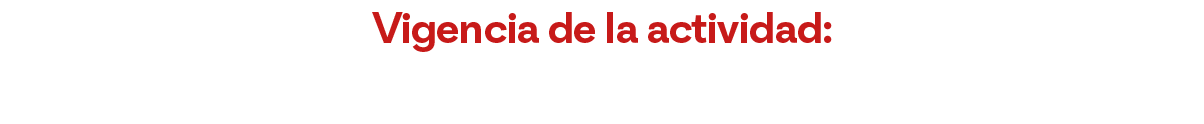 Vigencia